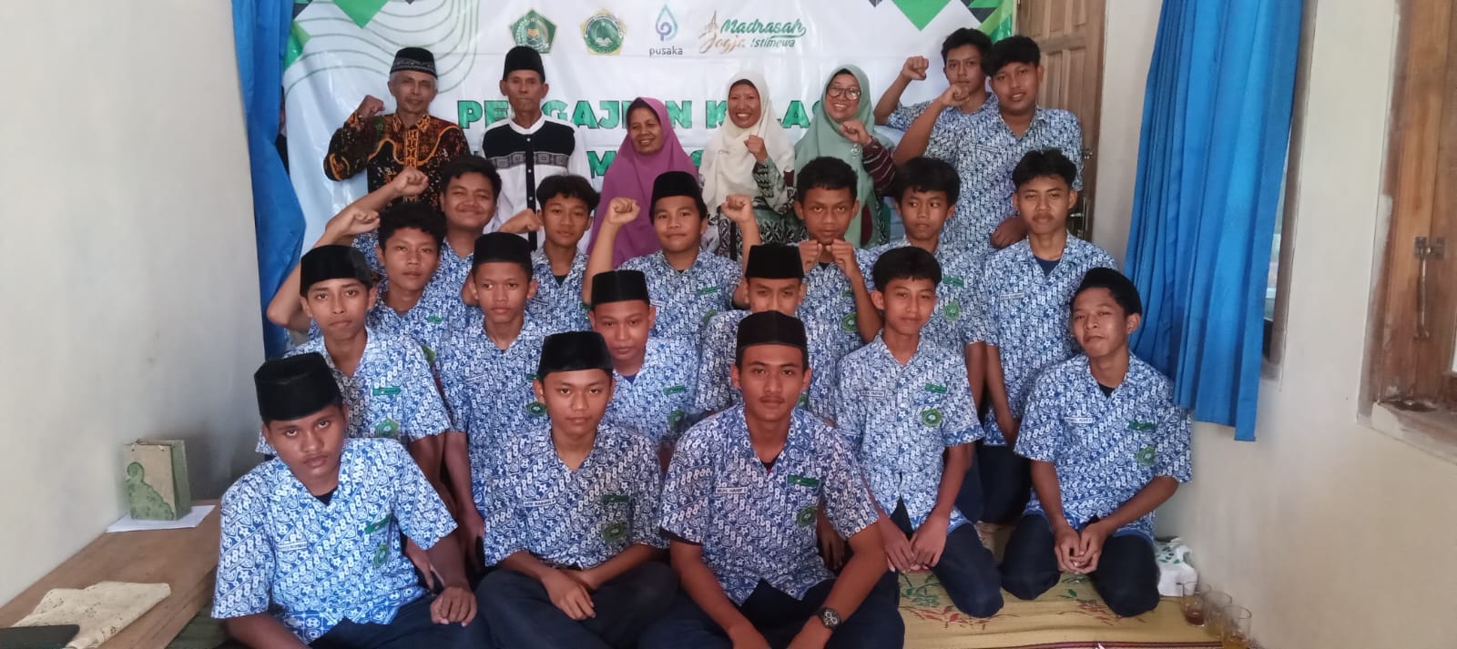 Pengajian Kelas 9C MTsN 3 Kulon Progo Angkat Tema Makna Sumpah Pemuda