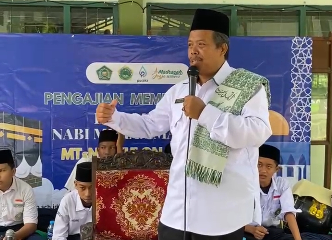 MTsN 3 Kulon Progo Gelar Pengajian Peringatan Isra’ Mi’raj Nabi Muhammad SAW 1446 H