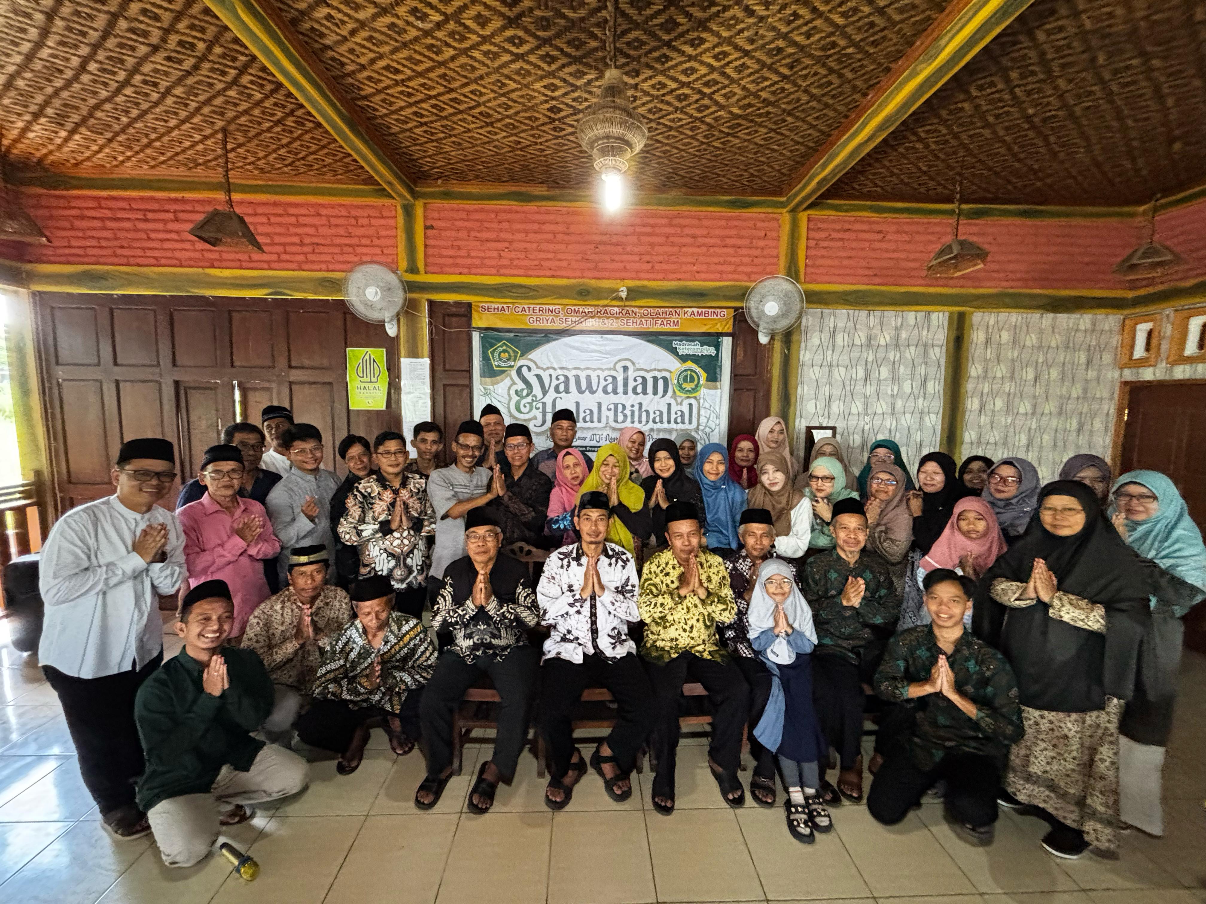 Syawalan dan Halalbihalal Keluarga Besar MTs Negeri 3 Kulon Progo: Penuh Khidmat dan Keakraban