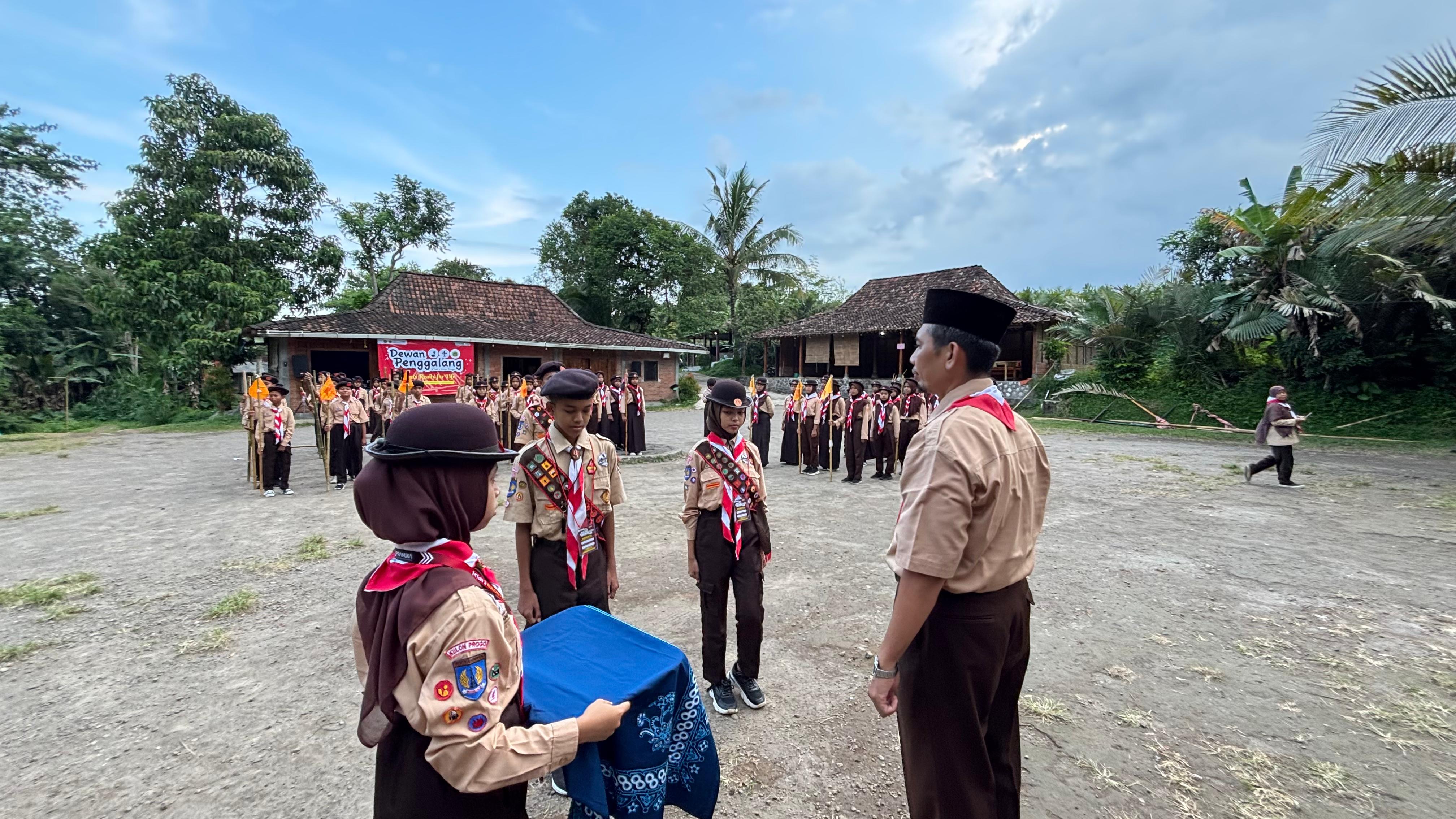 Perkemahan Penggalang dan Lomba Tingkat 1 MTsN 3 Kulon Progo Resmi Dibuka