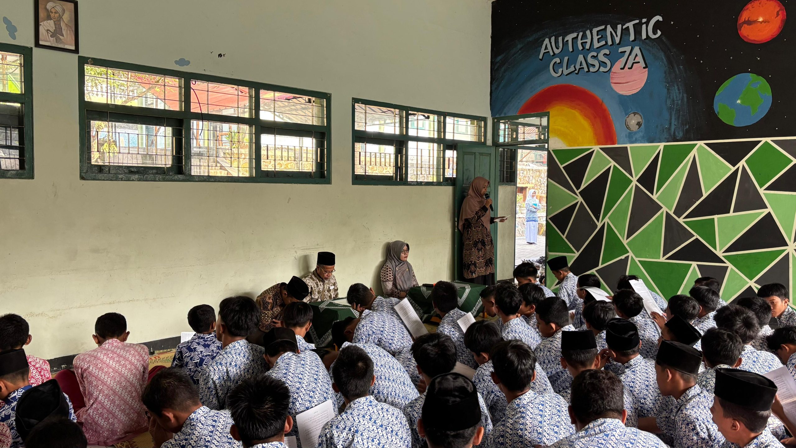 Wujud Cinta Tanah Air, MTsN 3 Kulon Progo Adakan Istigasah dan Zikir Kebangsaan