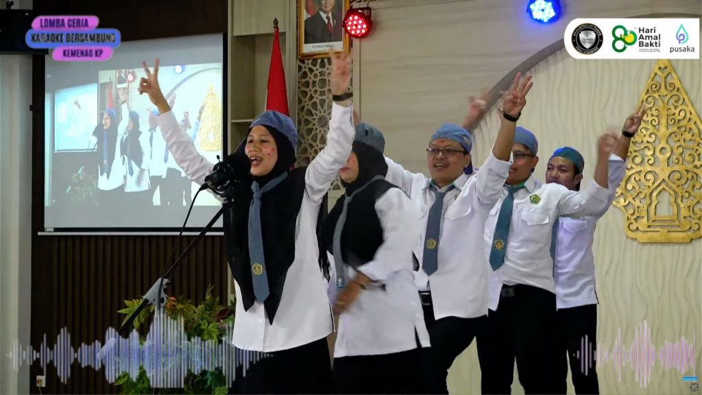 Tim Nada Primadona MTsN 3 Kulon Progo Raih Juara 3 Lomba Karaoke Bersambung HAB Kemenag RI Ke-80