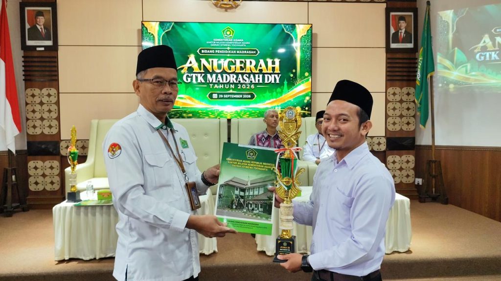Torehkan Prestasi, Guru MTsN 3 Kulon Progo Raih Juara 3 GTK Inovatif 2026 Tingkat DIY