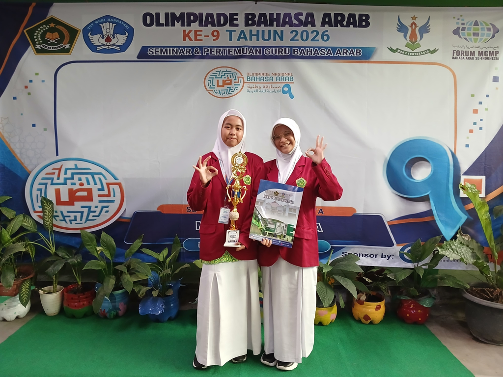 MTsN 3 Kulon Progo Raih Dua Prestasi di Olimpiade Bahasa Arab Tingkat DIY